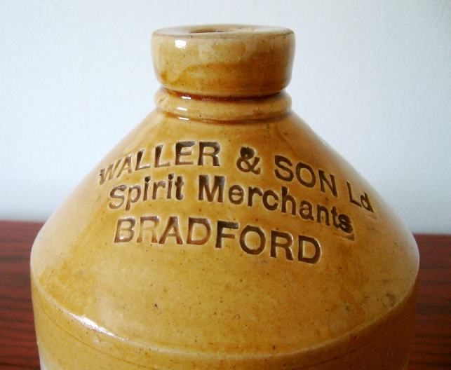 Waller & Son Ltd; Bradford, spirit jar- author's collection